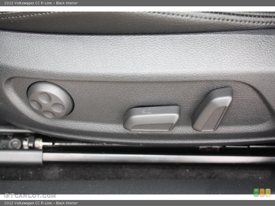 Black Interior Controls for the 2013 Volkswagen CC R-Line #79238351