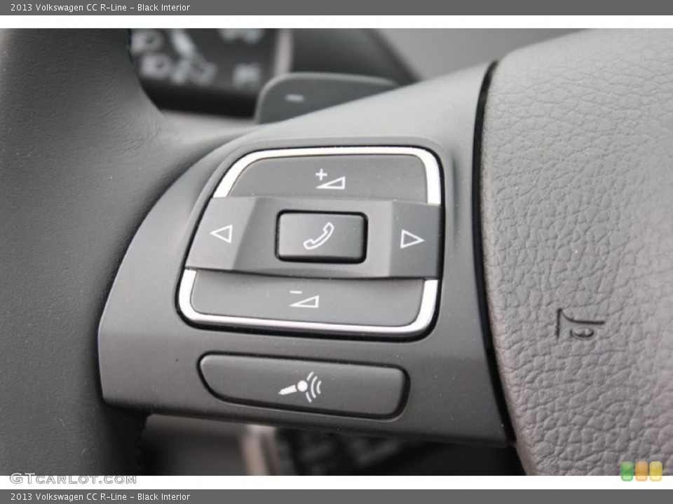 Black Interior Controls for the 2013 Volkswagen CC R-Line #79238526
