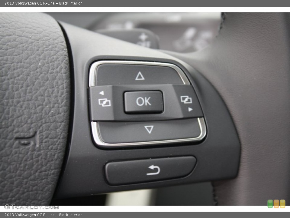 Black Interior Controls for the 2013 Volkswagen CC R-Line #79238542