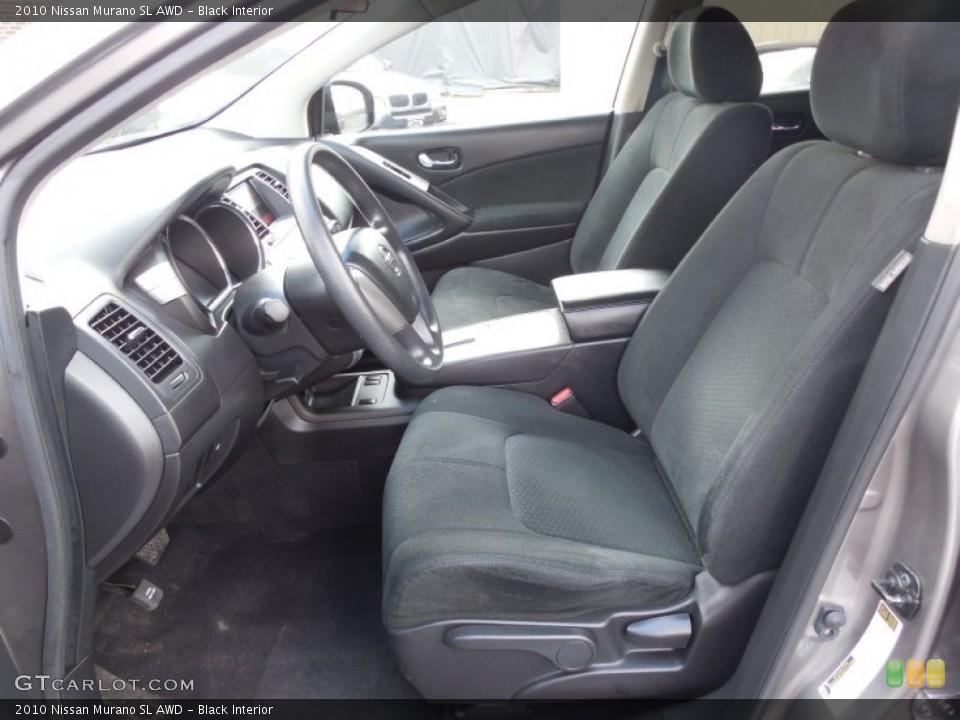 Black Interior Photo for the 2010 Nissan Murano SL AWD #79239406