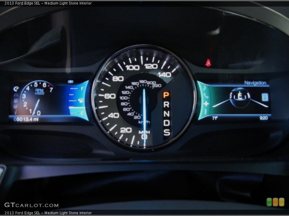 Medium Light Stone Interior Gauges for the 2013 Ford Edge SEL #79239665