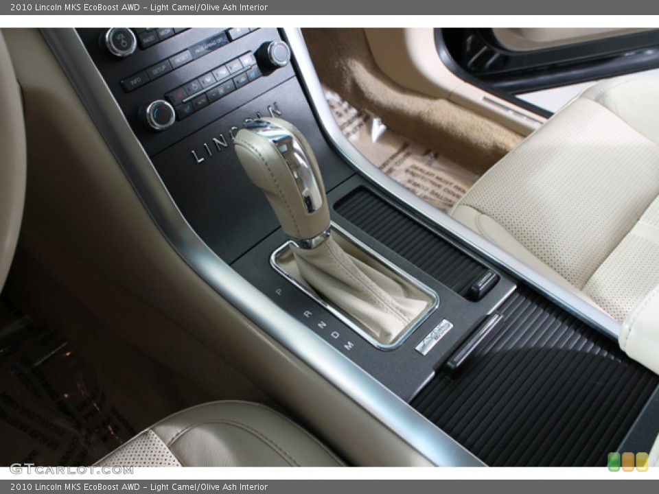 Light Camel/Olive Ash Interior Transmission for the 2010 Lincoln MKS EcoBoost AWD #79239982