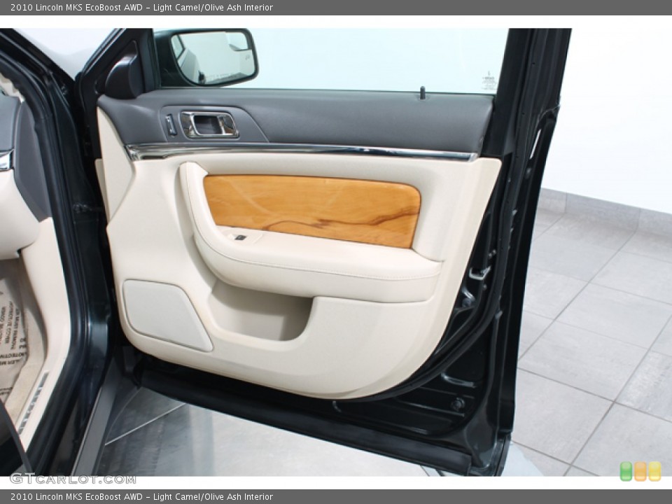 Light Camel/Olive Ash Interior Door Panel for the 2010 Lincoln MKS EcoBoost AWD #79240009