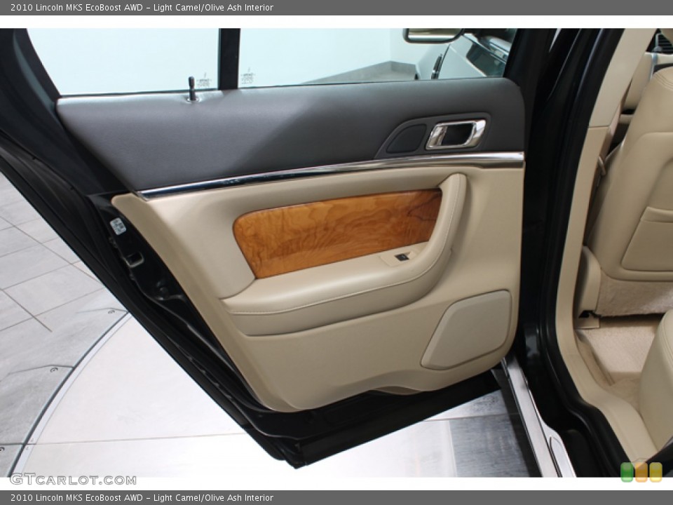 Light Camel/Olive Ash Interior Door Panel for the 2010 Lincoln MKS EcoBoost AWD #79240060