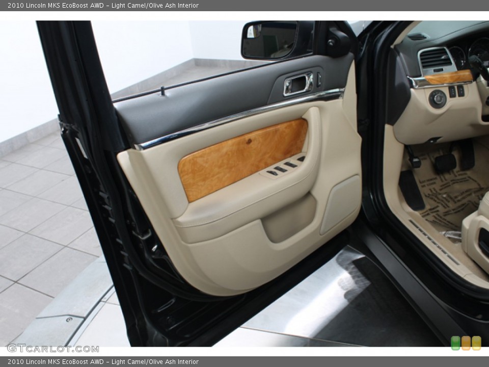 Light Camel/Olive Ash Interior Door Panel for the 2010 Lincoln MKS EcoBoost AWD #79240085