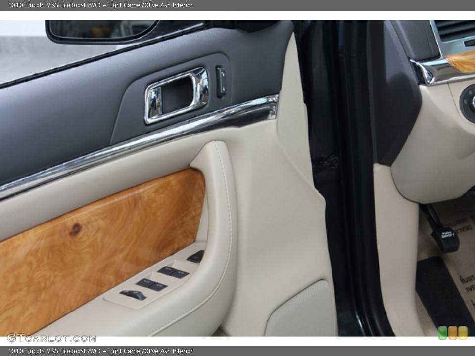 Light Camel/Olive Ash Interior Controls for the 2010 Lincoln MKS EcoBoost AWD #79240113