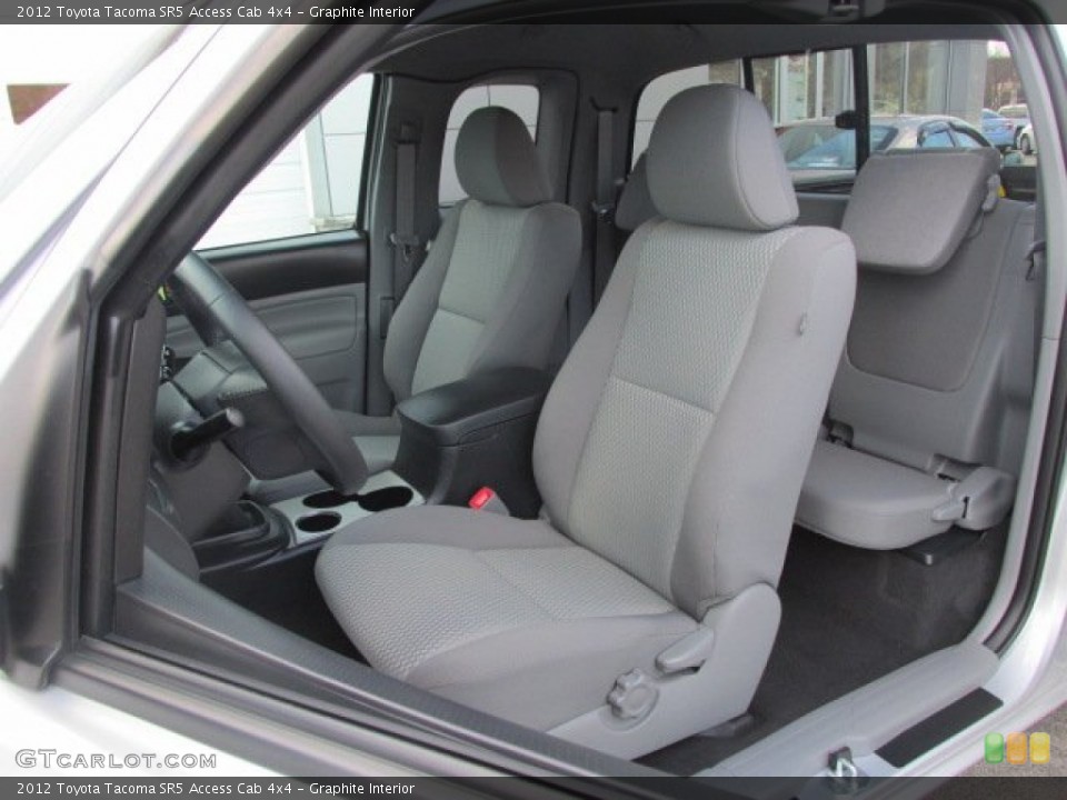 Graphite Interior Photo for the 2012 Toyota Tacoma SR5 Access Cab 4x4 #79240531