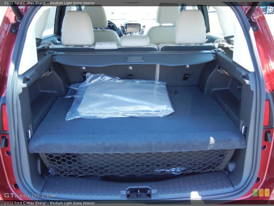 Medium Light Stone Interior Trunk for the 2013 Ford C-Max Energi #79240687