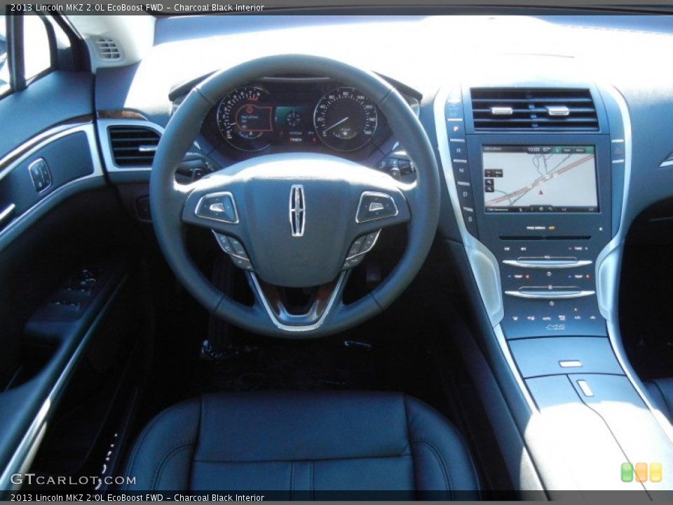 Charcoal Black Interior Dashboard for the 2013 Lincoln MKZ 2.0L EcoBoost FWD #79241005