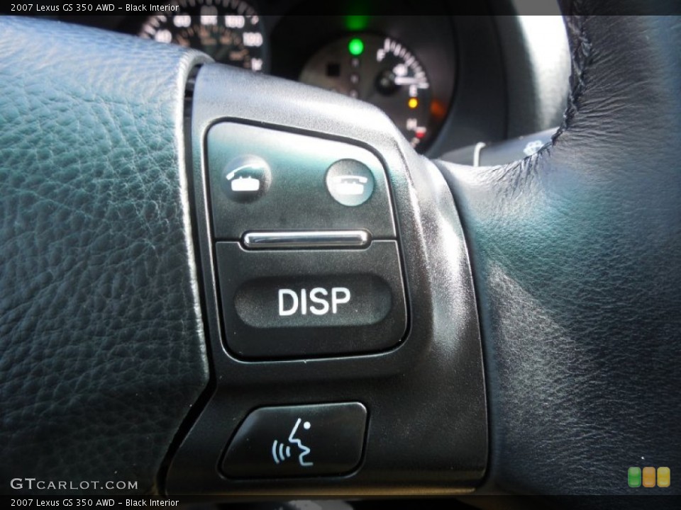 Black Interior Controls for the 2007 Lexus GS 350 AWD #79243247