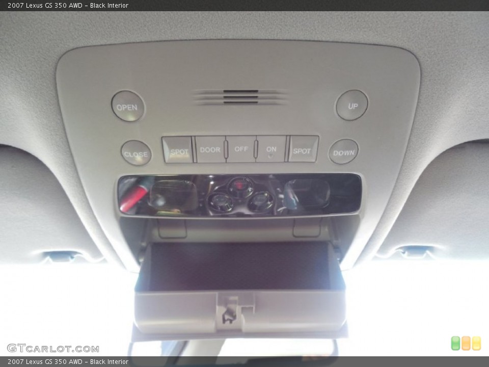 Black Interior Controls for the 2007 Lexus GS 350 AWD #79243546