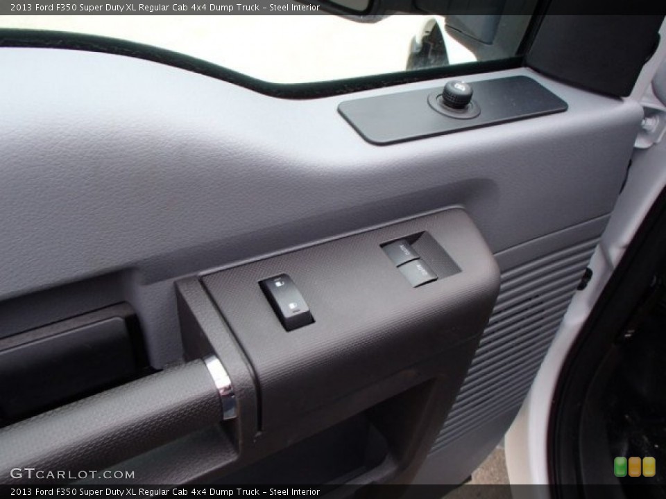 Steel Interior Controls for the 2013 Ford F350 Super Duty XL Regular Cab 4x4 Dump Truck #79243795