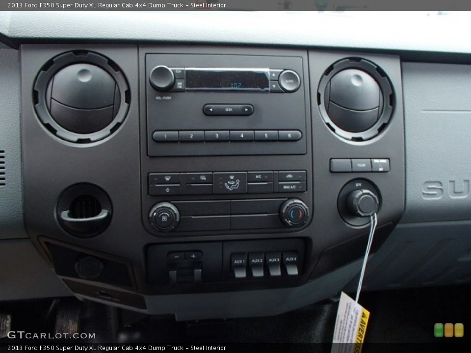 Steel Interior Controls for the 2013 Ford F350 Super Duty XL Regular Cab 4x4 Dump Truck #79243836