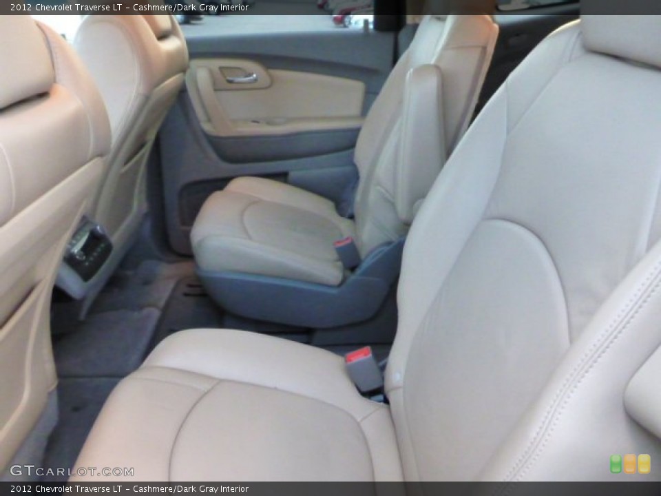 Cashmere/Dark Gray Interior Rear Seat for the 2012 Chevrolet Traverse LT #79244397