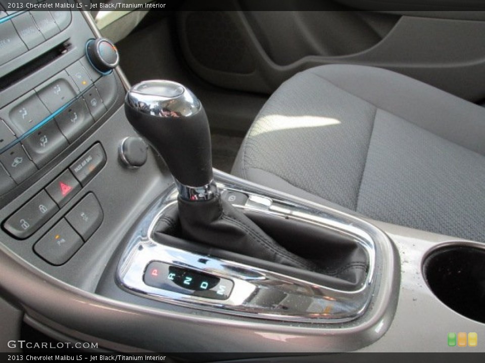 Jet Black/Titanium Interior Transmission for the 2013 Chevrolet Malibu LS #79245205
