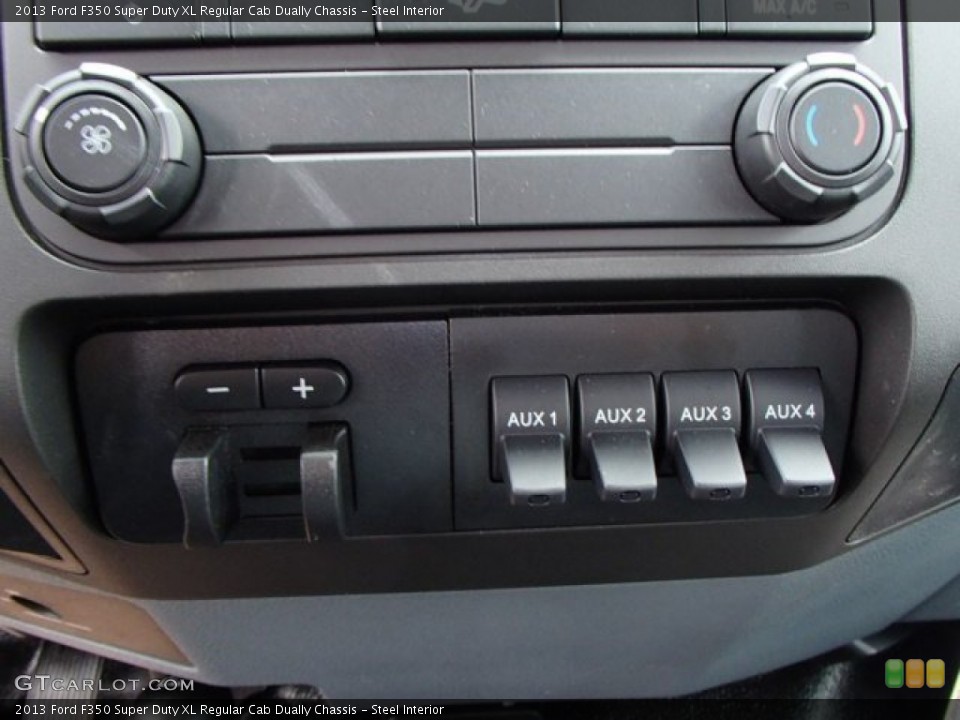 Steel Interior Controls for the 2013 Ford F350 Super Duty XL Regular Cab Dually Chassis #79245766