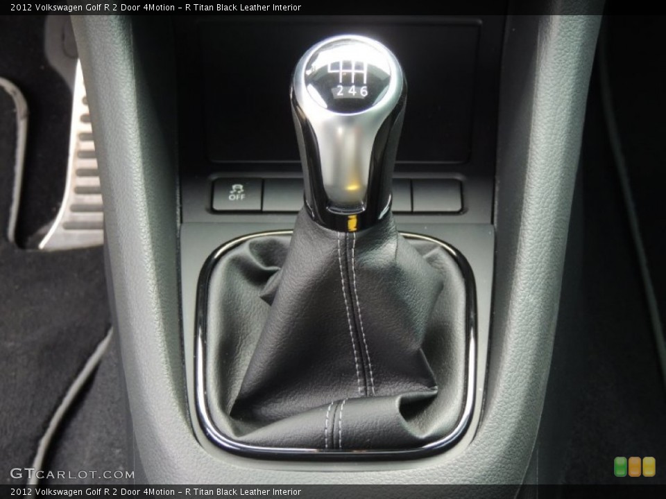 R Titan Black Leather Interior Transmission for the 2012 Volkswagen Golf R 2 Door 4Motion #79247233