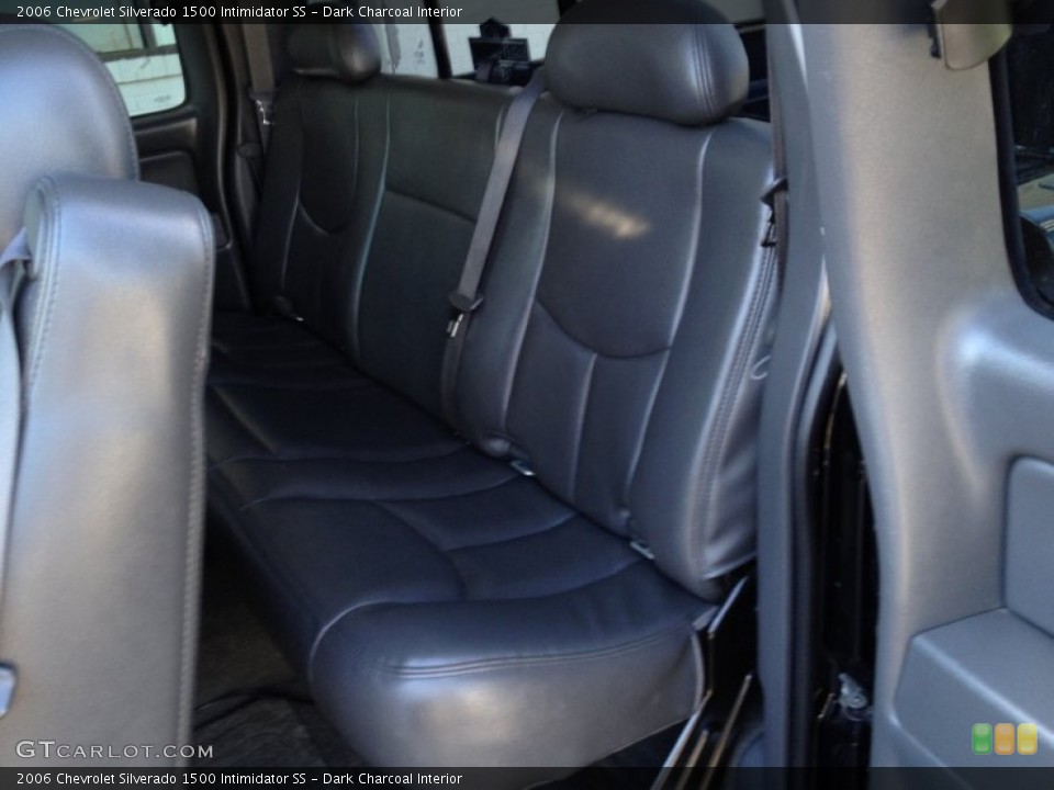 Dark Charcoal Interior Rear Seat for the 2006 Chevrolet Silverado 1500 Intimidator SS #79247554