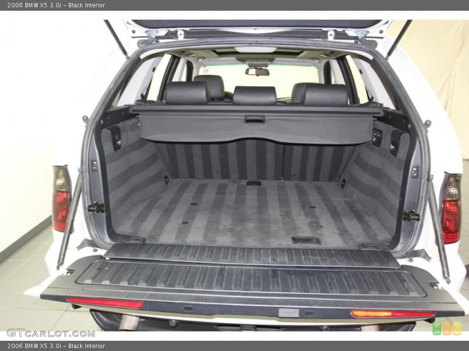 Black Interior Trunk for the 2006 BMW X5 3.0i #79248139