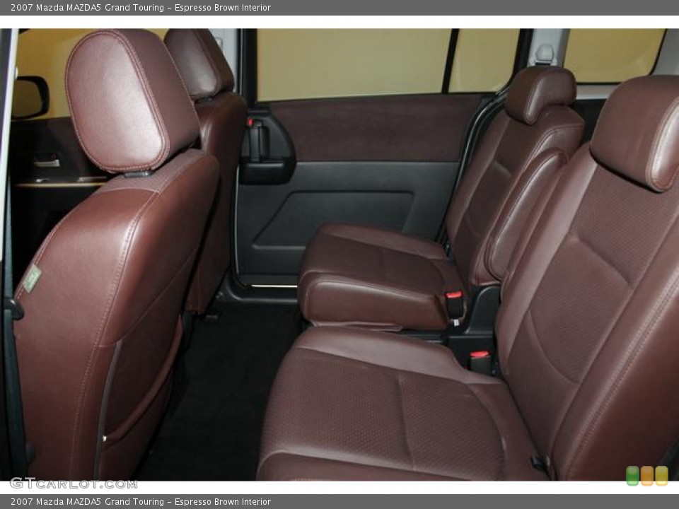 Espresso Brown Interior Rear Seat for the 2007 Mazda MAZDA5 Grand Touring #79249867