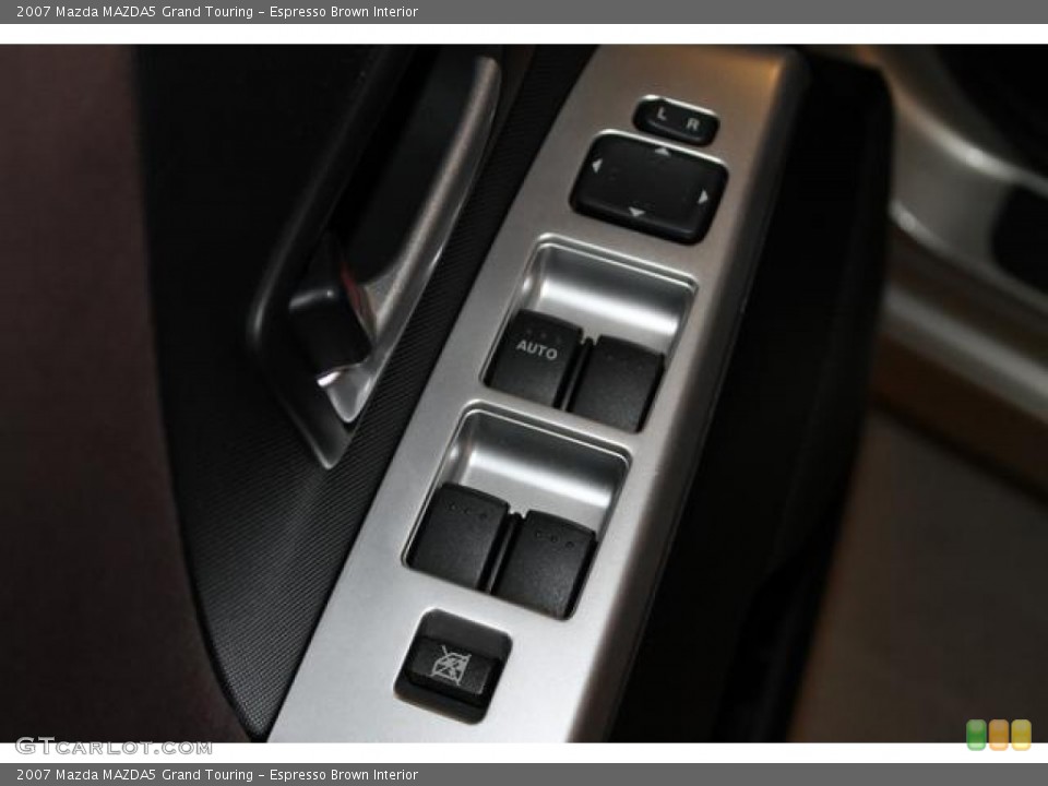 Espresso Brown Interior Controls for the 2007 Mazda MAZDA5 Grand Touring #79250011