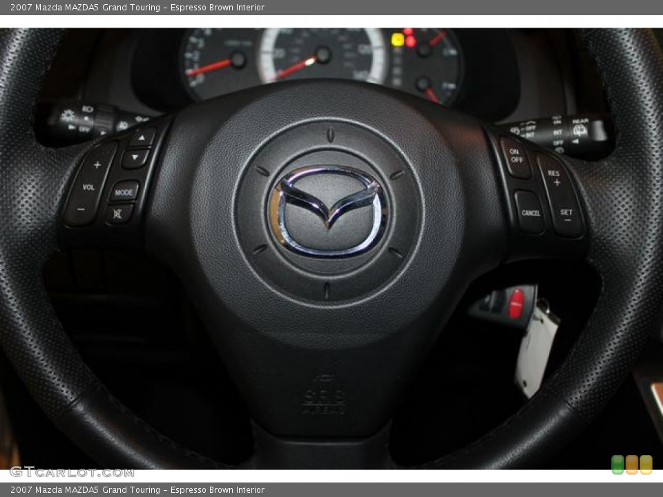 Espresso Brown Interior Controls for the 2007 Mazda MAZDA5 Grand Touring #79250029