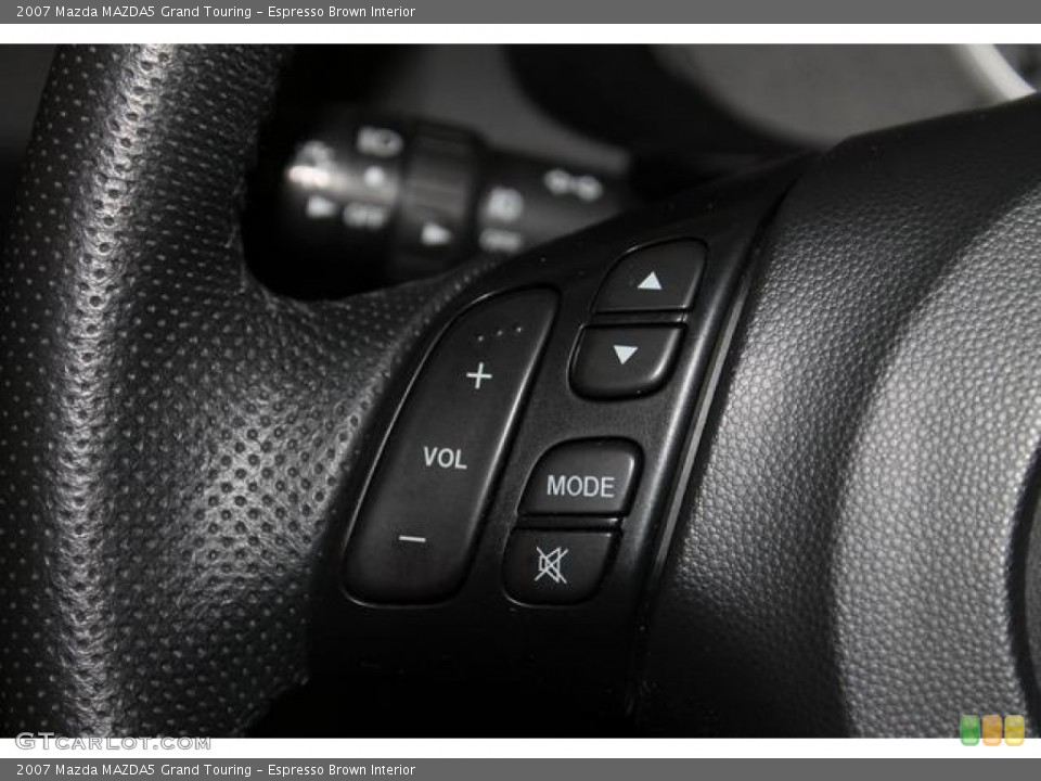 Espresso Brown Interior Controls for the 2007 Mazda MAZDA5 Grand Touring #79250048