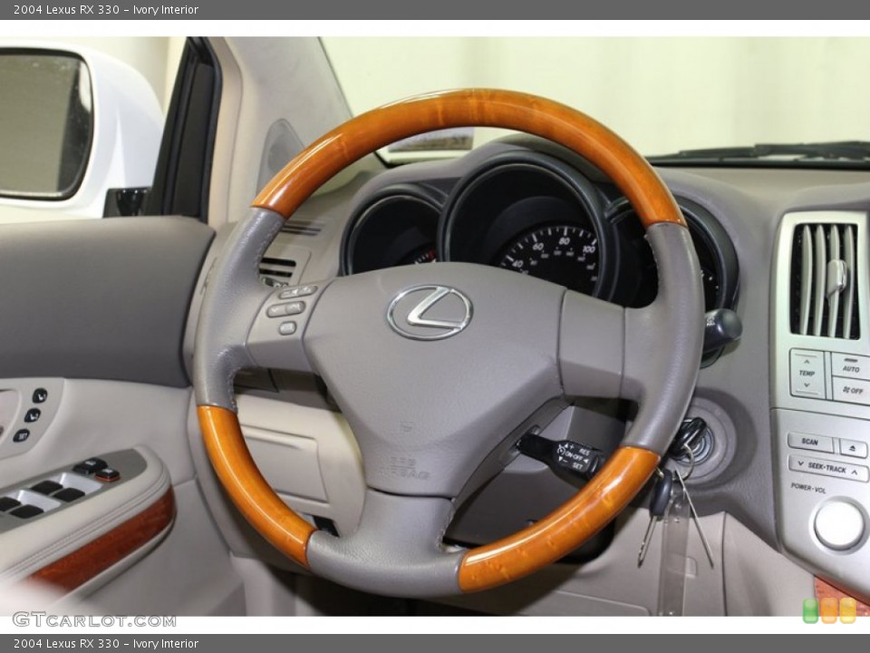 Ivory Interior Steering Wheel for the 2004 Lexus RX 330 #79250551