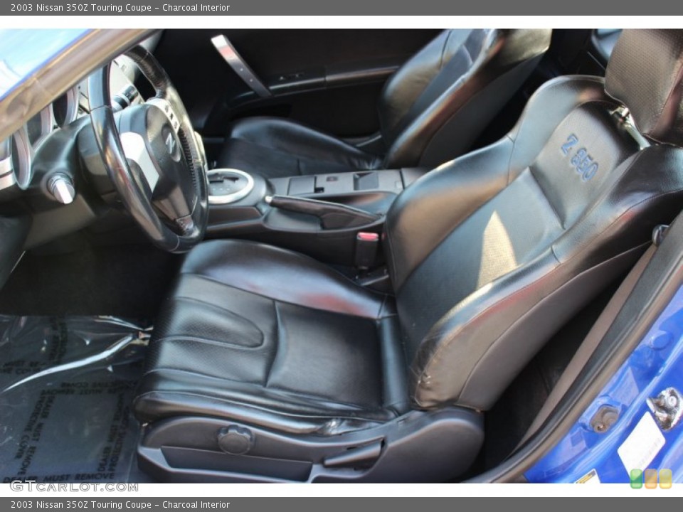 Charcoal Interior Front Seat for the 2003 Nissan 350Z Touring Coupe #79251508