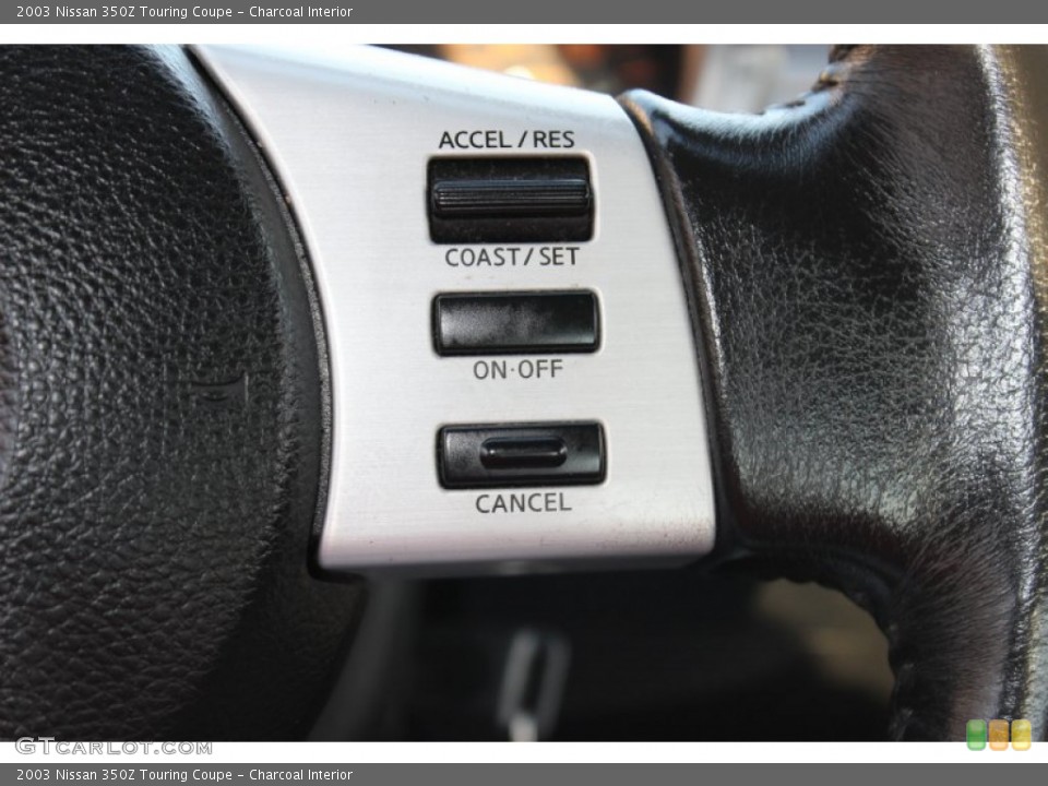 Charcoal Interior Controls for the 2003 Nissan 350Z Touring Coupe #79251711