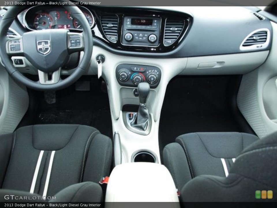 Black/Light Diesel Gray Interior Dashboard for the 2013 Dodge Dart Rallye #79251877