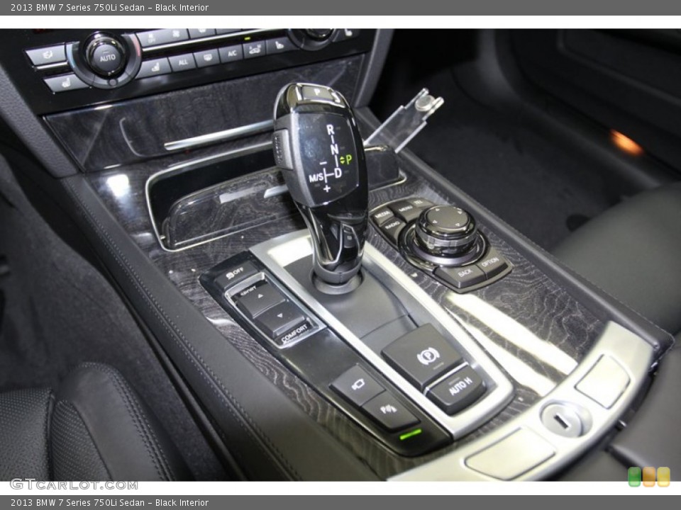 Black Interior Transmission for the 2013 BMW 7 Series 750Li Sedan #79255570