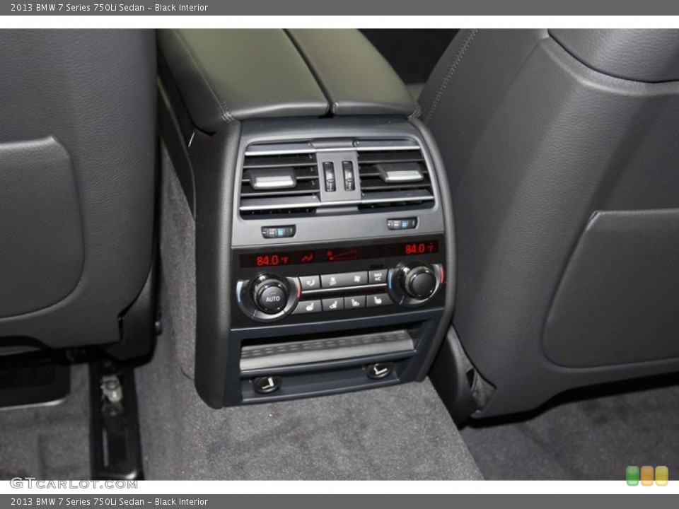 Black Interior Controls for the 2013 BMW 7 Series 750Li Sedan #79255660