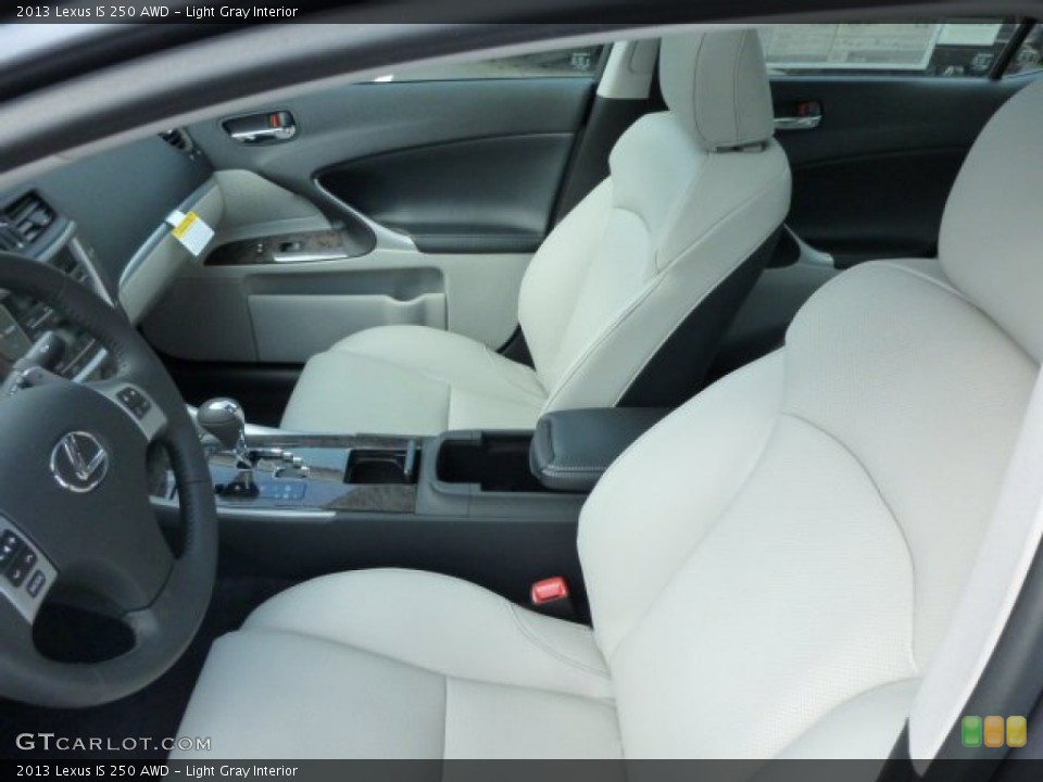 Light Gray Interior Photo for the 2013 Lexus IS 250 AWD #79255666