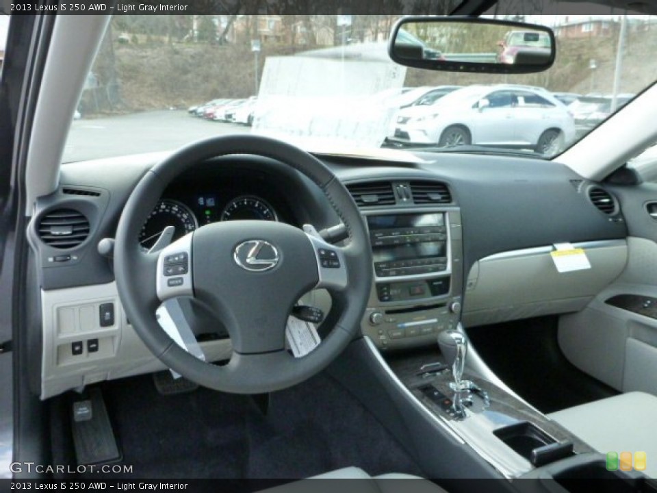 Light Gray Interior Dashboard for the 2013 Lexus IS 250 AWD #79255680