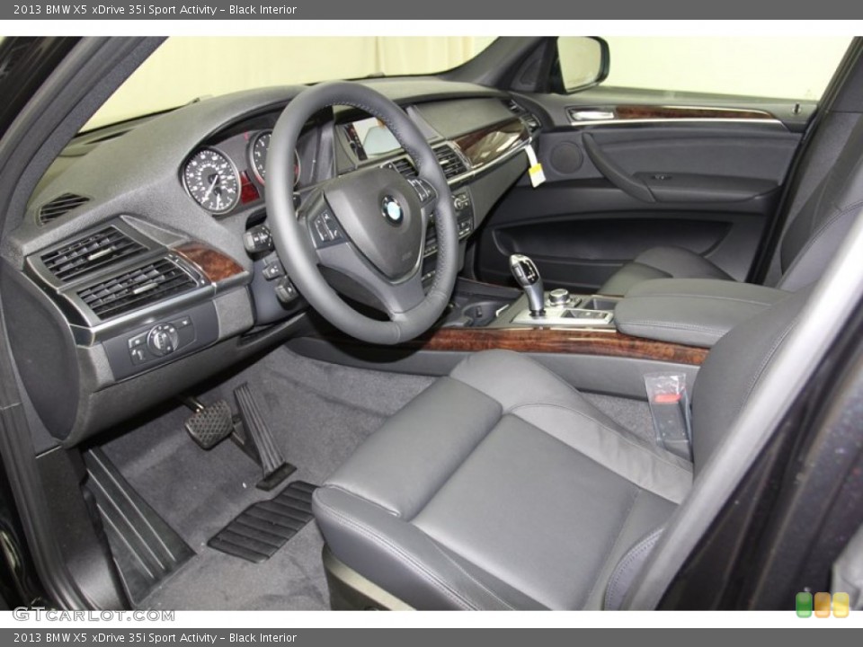 Black Interior Prime Interior for the 2013 BMW X5 xDrive 35i Sport Activity #79255774