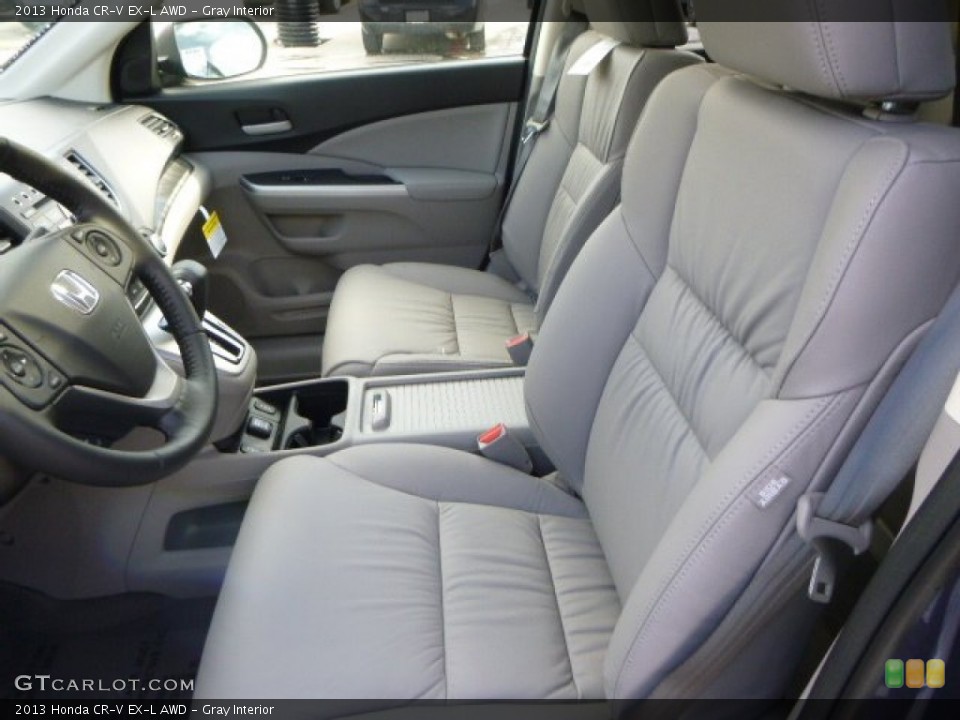 Gray Interior Photo for the 2013 Honda CR-V EX-L AWD #79257640