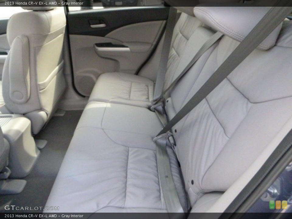 Gray Interior Rear Seat for the 2013 Honda CR-V EX-L AWD #79257646