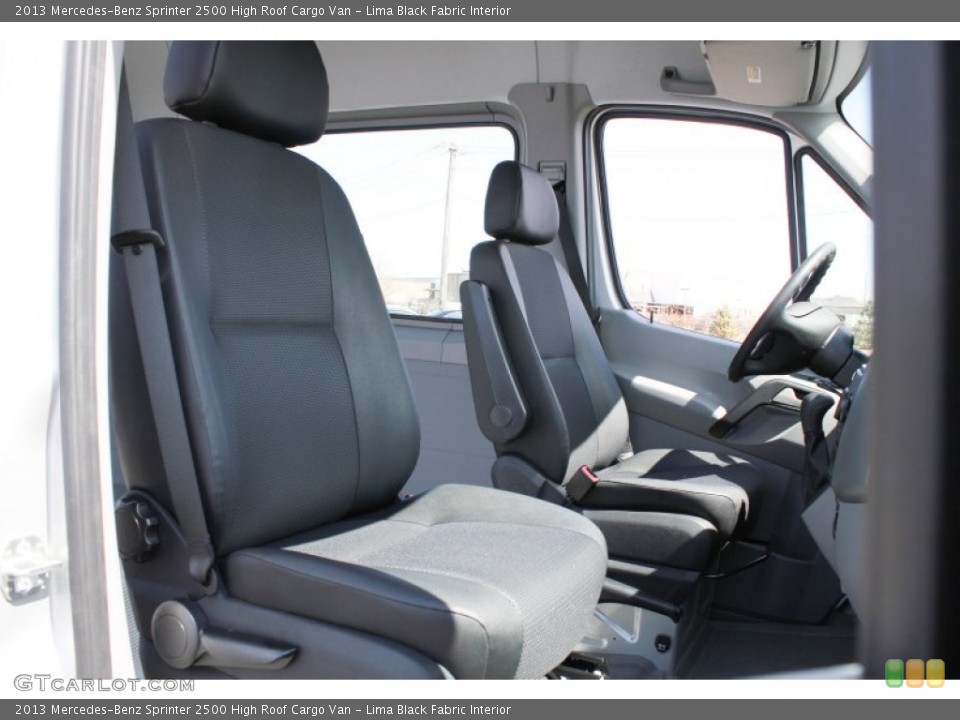 Lima Black Fabric Interior Photo for the 2013 Mercedes-Benz Sprinter 2500 High Roof Cargo Van #79258132