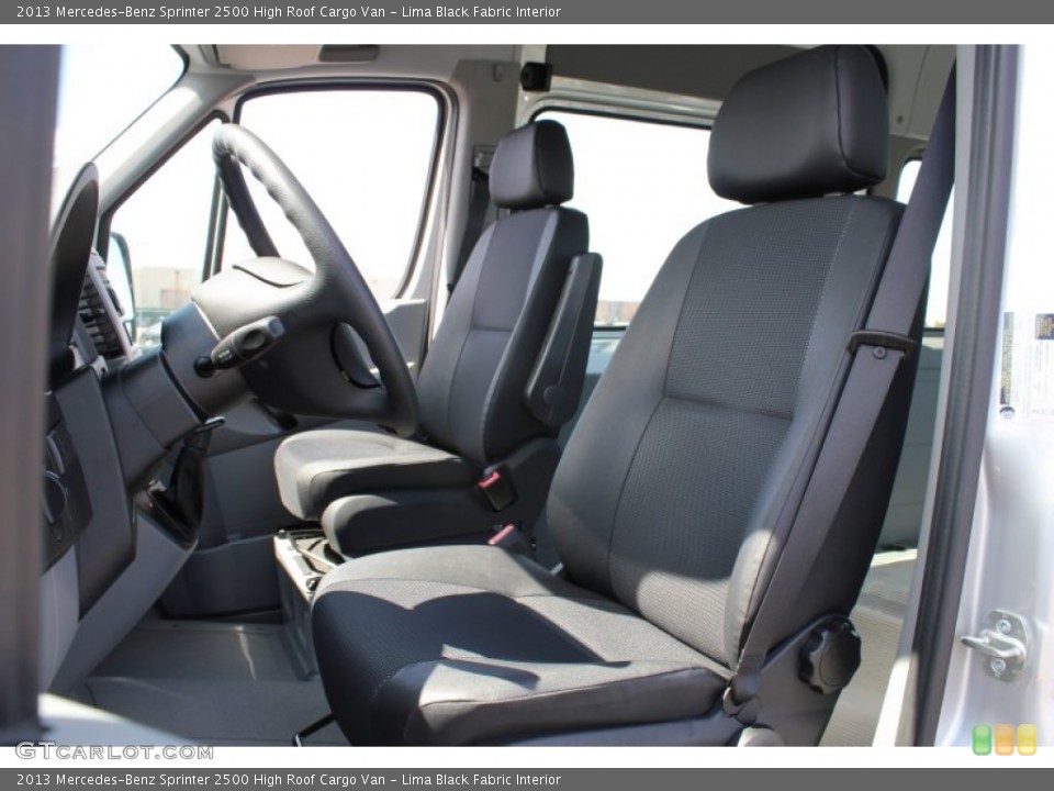 Lima Black Fabric Interior Photo for the 2013 Mercedes-Benz Sprinter 2500 High Roof Cargo Van #79258144