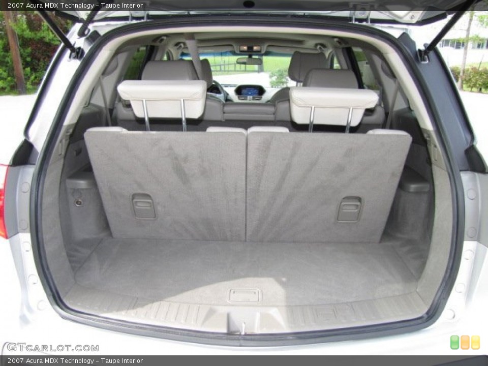 Taupe Interior Trunk for the 2007 Acura MDX Technology #79259982