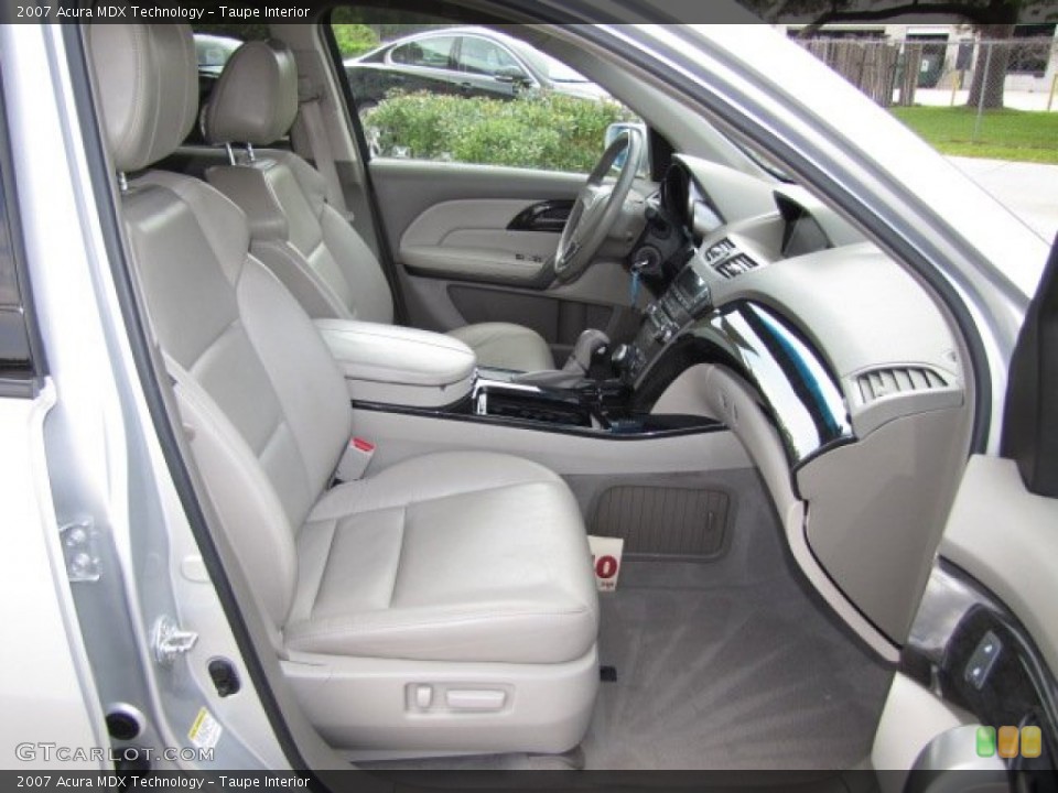Taupe Interior Photo for the 2007 Acura MDX Technology #79260010