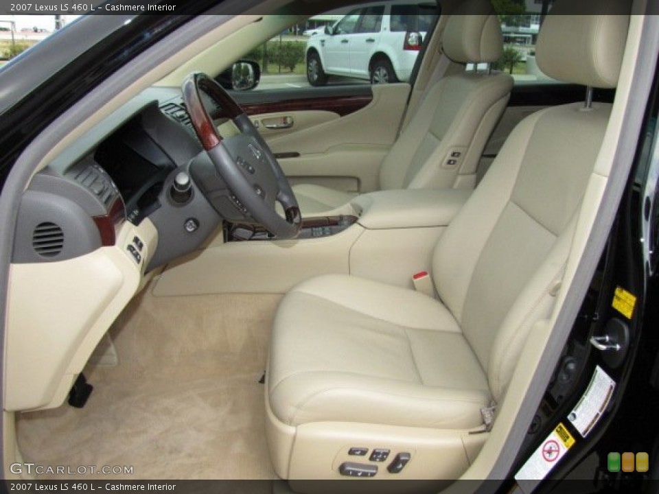 Cashmere Interior Front Seat for the 2007 Lexus LS 460 L #79260169