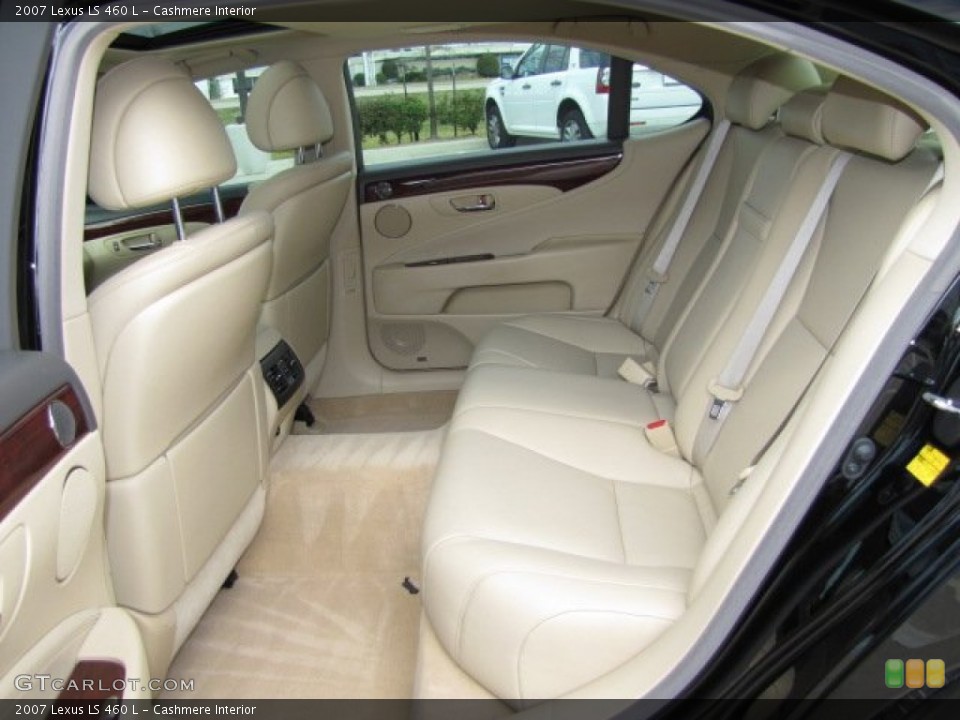 Cashmere Interior Rear Seat for the 2007 Lexus LS 460 L #79260178