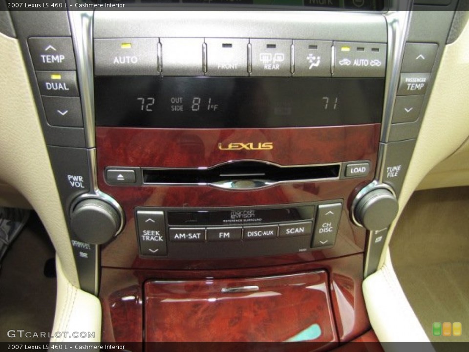 Cashmere Interior Controls for the 2007 Lexus LS 460 L #79260244