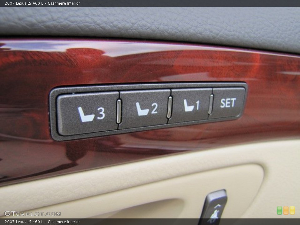Cashmere Interior Controls for the 2007 Lexus LS 460 L #79260319