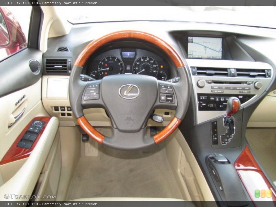 Parchment/Brown Walnut Interior Dashboard for the 2010 Lexus RX 350 #79260806