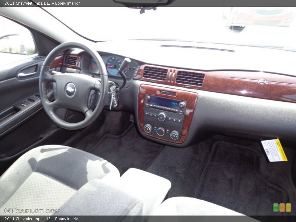 Ebony Interior Dashboard for the 2011 Chevrolet Impala LS #79262068