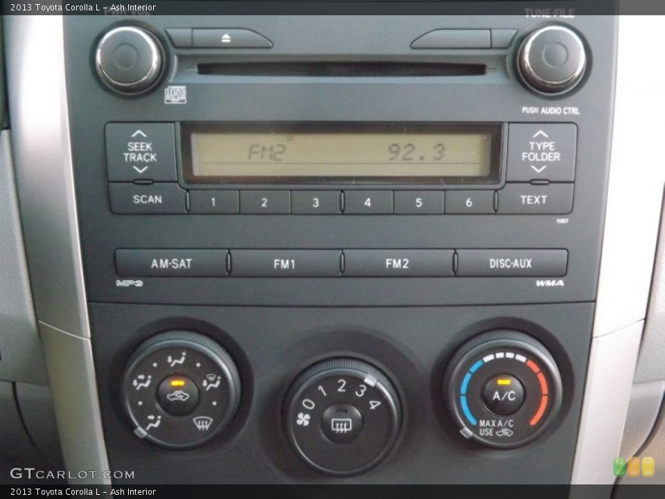 Ash Interior Controls for the 2013 Toyota Corolla L #79262593