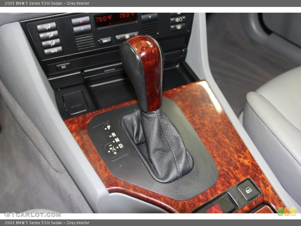 Grey Interior Transmission for the 2003 BMW 5 Series 530i Sedan #79264473